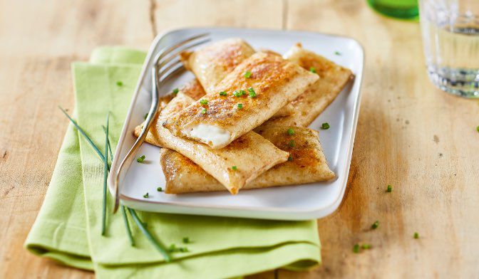 10 crêpes emmental